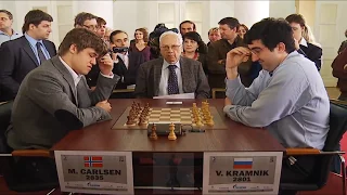 Magnus Carlsen Vs Vladimir Kramnik | Blitz Chess Tal Memorial 2012