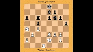 Viktor Korchnoi vs Anatoly Karpov | World Championship Match, 1978 #chess #chessgame
