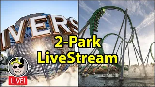 Live! 2-Park LiveStream From Universal Studios and Islands of Adventure