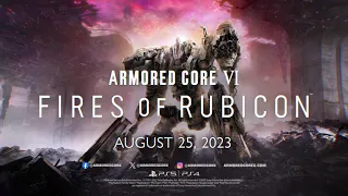 Armored Core VI Fires of Rubicon Overview Trailer Gamescom 2023