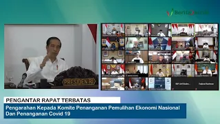 Arahan Presiden: Integrasi Kebijakan Kesehatan dan Ekonomi Harus Seimbang