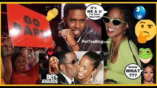Diddy Thanks Cassie while Caresha holds GO PAPi sign During Kim Porter Tribute, CLAPBACK at Critics🤔
