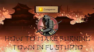 How to make Burning Town song from Shadow Fight 2 in fl studio