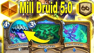 Mill Druid 5.0 Is Upgraded To Burn Opponent's Decks All Day At Titans Mini-Set | Hearthstone