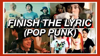 Finish The Pop Punk Lyrics! 🍕