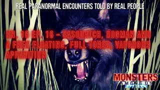 SN 16 EP 16 - SASQUATCH, DOGMAN AND A FREE FLOATING, FULL TORSO, VAPOROUS APPARITION