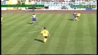 Закарпаття – Кривбас 2-3. Чемпіонат України 2007/08