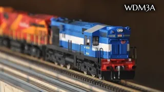 New WDM3A Locomotive || Indian Railways HO scale model || train model