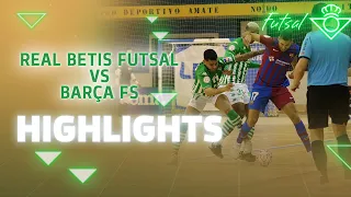 Resumen del partido ante el Barça (3-6) | Real Betis FUTSAL