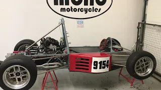 Jedi Race Car Bike Powered GSXR 1000 Wired by mono motorcycles