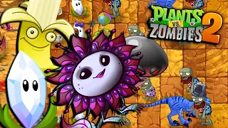 JUGANDO CON LAS PLANTAS MAS DIFICILES - Plants vs Zombies 2