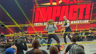 TNA IMPACT SNAKE EYES 1/14/24 LAS VEGAS - Grizzled Young Vets beat down Chris Bey & Ace Austin