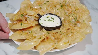 PIEROGI Ruskie Traditional POLISH dumplings