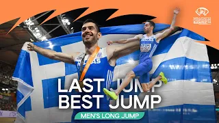 🇬🇷's Tentoglou flies to long jump gold on final attempt  | World Athletics Championships Budapest 23