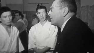 Aikido - Tamura sensei and Noro sensei - 1965