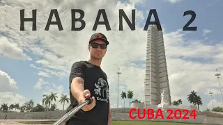 Cuba Habana / Куба Гавана день 2-й ! Моё жильё, площадь Революции, вид сверху на город,  девушки