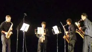 Quarteto de saxofones Ourearte--take five