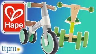 Scoot Around and First Ride Balance Bikes from Hape Review!