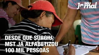 Desde que surgiu, MST já alfabetizou 100 mil pessoas