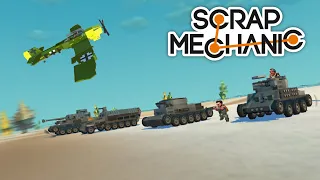 Операция "Зимняя гроза" - Scrap Mechanic Война