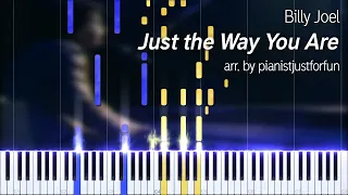 Billy Joel - Just the Way You Are (Rhodes arr. by pianistjustforfun) w/ sheet music