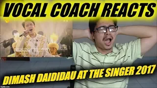 Vocal Coach Reacts to Dimash Daididau at The Singer 2017