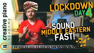 That ‘ARABIAN’ Piano Scale👳‍♂️ 🎹 | Lockdown Challenge #4