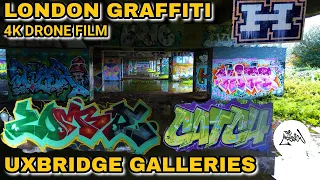 London Graffiti - Uxbridge Galleries / Denham Hall of Fame Cinematic Drone film