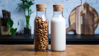 How to Make Almond Milk - 4 Ways + Almond Flour Recipe