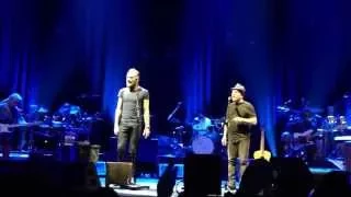 Bridge Over Troubled Water - Sting and Paul Simon - Milano 30-03-2015