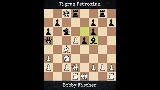 Bobby Fischer vs Tigran Petrosian | Candidates Final (1971)