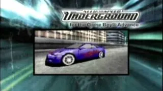 Need for Speed Underground [GBA] Promo Video