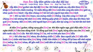 Hợp âm | Cây đàn ghita của đại đội ba | Dm | Hợp Âm Nhạc Việt