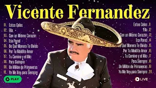 Vicente Fernández 2024 MIX Grandes Exitos, Las Canciones Viejitas Más Populares de Vicente Fernandez