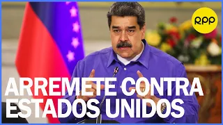 Maduro acusa a Estados Unidos de "discriminar a pueblos enteros" en Cumbre de las Américas