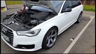 Audi A6 Ultra 2.0 TDI P200200 P246300 Blocked DPF & EGR Cooler Cleaning On Car Without Removing