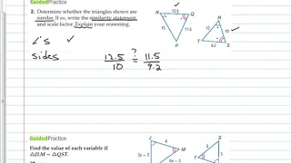 Geometry  7.2 Similar Polygons 2017