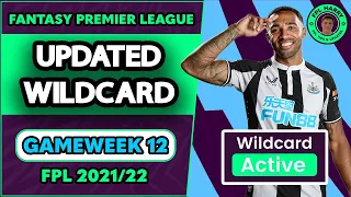 FPL GW12 WILDCARD UPDATE | Wilson or Antonio? | Fantasy Premier League Tips 2021/22