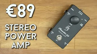 A stereo power amp for 89 bucks? Harley Benton Thunder 99 Review