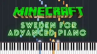 Minecraft - Sweden for Advanced Piano