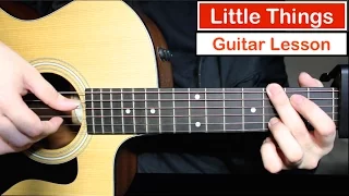 One Direction - Little Things | Guitar Lesson (Tutorial) How to play Chords