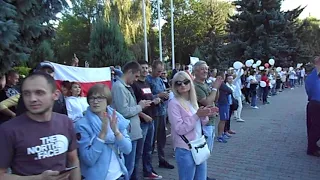 Митинг в городе Мозыре возле Мэрии 7