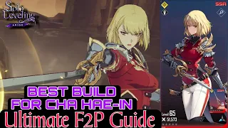 How to build Cha Hae-in | Solo Leveling Arise Global