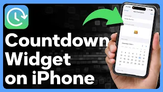 How To Add A Countdown Widget On iPhone