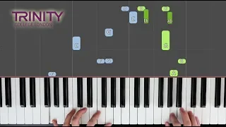 The Ballerina / TRINITY Grade 2 2018-2020 / Synthesia 'live keys' tutorial