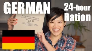 GERMAN 24-Hour Ration TASTE TEST | Einmannpackung Typ II