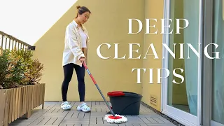 How to Clean IKEA Runnen Tiles, Balcony Windows, & Outdoor Rug (O Cedar Mop Review)