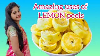 इस वीडियो को देखने के बाद आप कभी भी नींबू के छिलके नहीं फेकेंगे | Homemade Cleaner from Lemon Peels