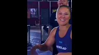 Conor McGregor Face To Face With Ronda Rousey