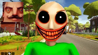 Hello Neighbor - My New Neighbor Baldi Exe History Gameplay Walkthrough